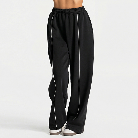 Flow — Pantalon Jogging Femme à Rayures